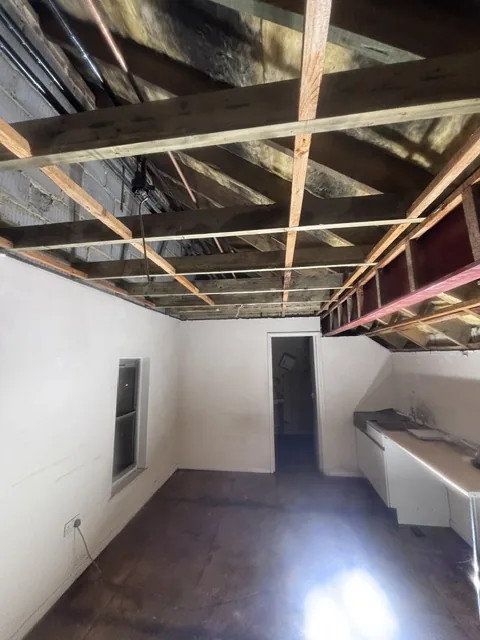 Controlled artex plasterboard strip-out in South Kensington