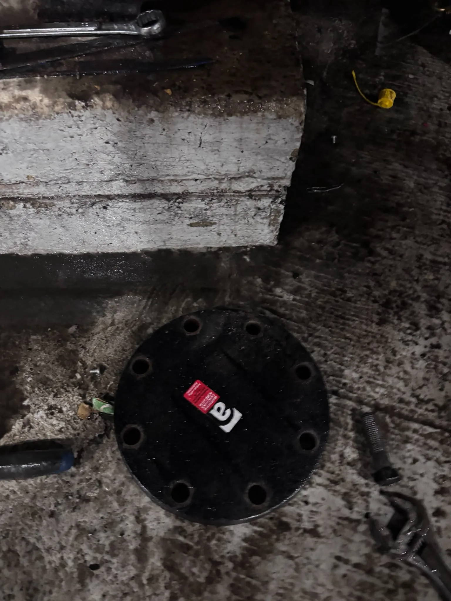 Artex scraping from a concrete ceiling during South Kensington refurbishment