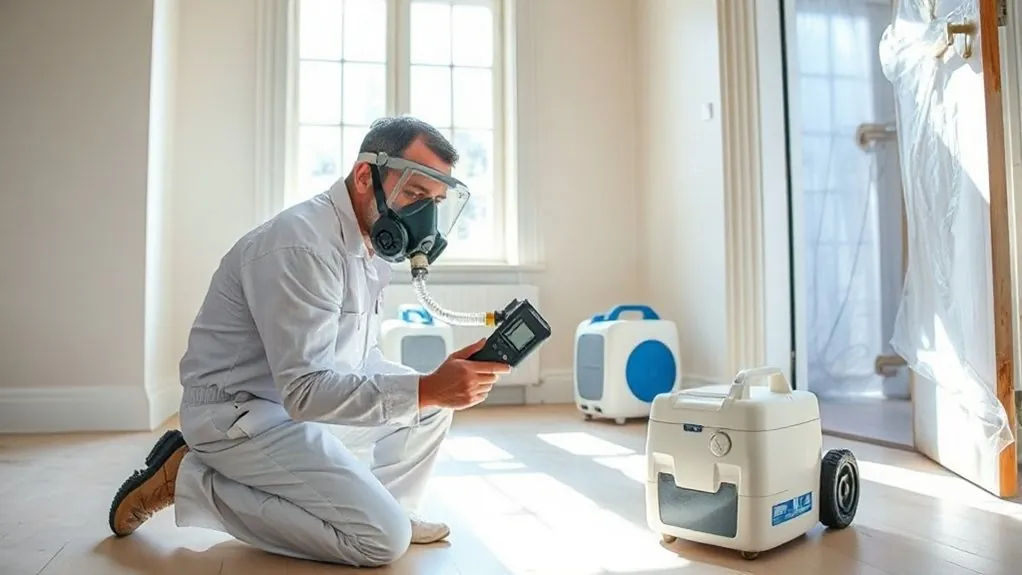 4-Stage Clearance Testing in South Kensington — HSE-licensed specialists
